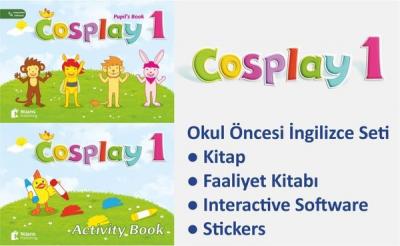 Cosplay 1-Okul Öncesi İngilizce Eğitim Seti Başak Elmas