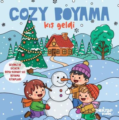 Cozy Boyama - Kış Geldi (Boya - Kopart - As Boyama Kitapları) Kolektif
