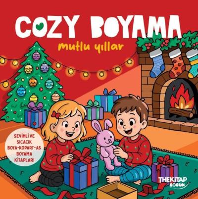 Cozy Boyama - Mutlu Yıllar (Boya - Kopart - As Boyama Kitapları) Kolek