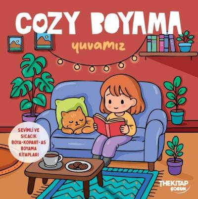 Cozy Boyama - Yuvamız (Boya - Kopart - As Boyama Kitapları) Kolektif