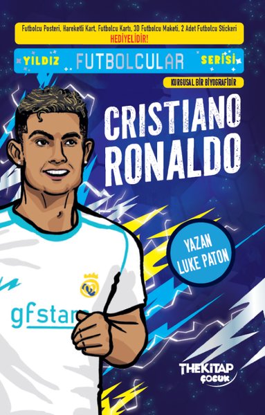 Cristiano Ronaldo Kitabı ve Koleksiyonu! Yıldız Futbolcular Serisi