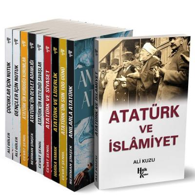 Mustafa Kemal Kütüphanesi Seti (10 Kitap Takım) Cevat Şenol