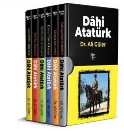 Dahi Atatürk Seti - 6 Kitap Takım - Kutulu Ali Güler