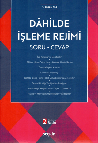Dahilde İşleme Rejimi