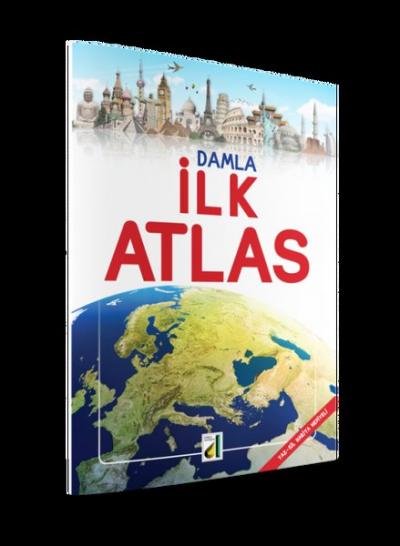 Damla İlk Atlas Yaz - Sil Harita Hediyeli