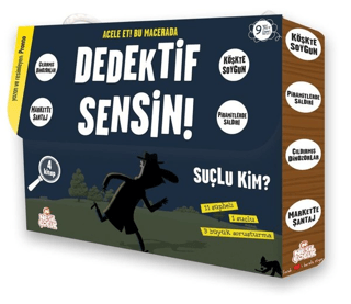 Dedektif Sensin (4 Kitap Takım)