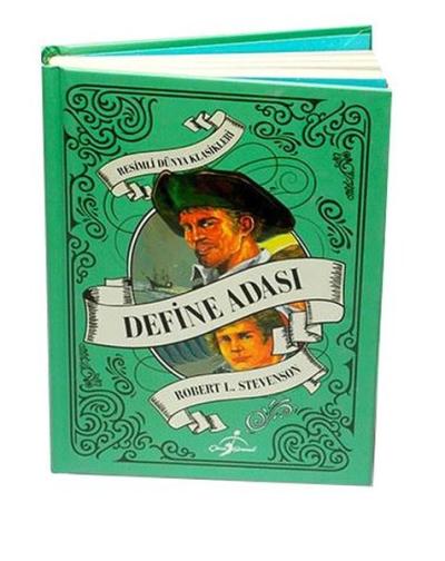 Define Adası-Resimli Dünya Klasikleri (Ciltli) Robert L. Stevenson