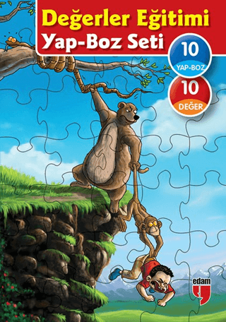 Değerler Eğitimi Yapboz Seti - 10 Adet Yapboz