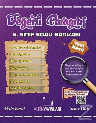 Değerli Paragraf 6. Sınıf Soru Bankası