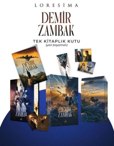 Demir Zambak 1 - Tek Kitaplık Kutu Yan Boyamalı (Ciltli)