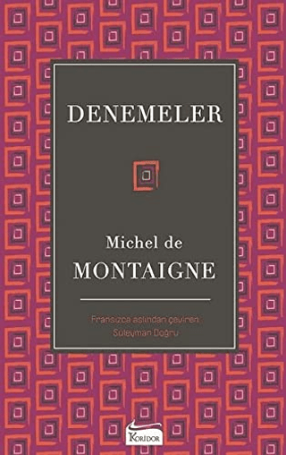 Denemeler Michel de Montaigne