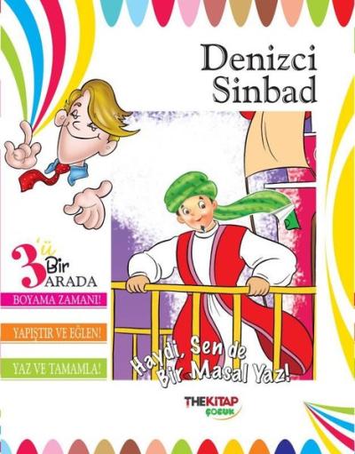 Denizci Sinbad - 3'ü Birarada Etkinlik Kitabı