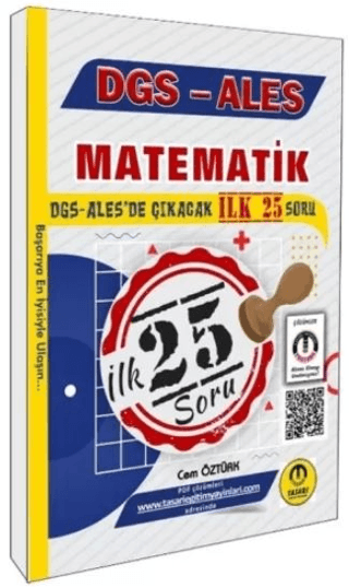 DGS ALES Matematik İlk 25 Çıkacak Soru Çözümlü