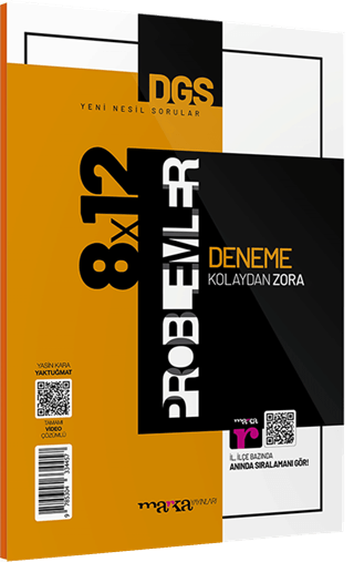 2023 DGS Problemler 8x12 Deneme Kolektif