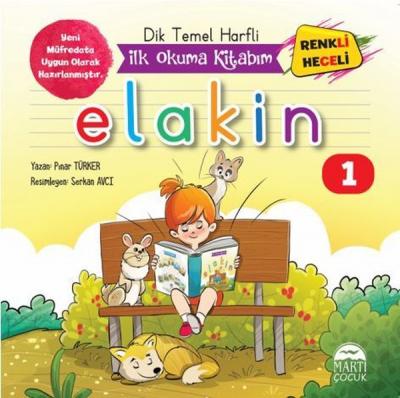 Dik Temel Harfli İlk Okuma Kitabım Elakin / 10 Kitap Pınar Türker