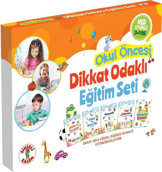Dikkat Odaklı Eğitim Seti 3-4 Yaş
