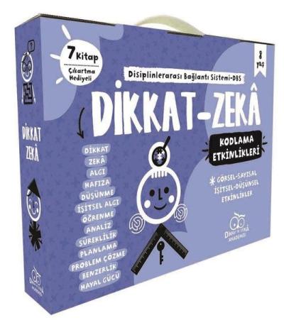 Dikkat Zeka 2.Sınıf Seti-8 Yaş-7 Kitap Takım