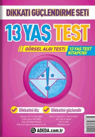Dikkati Güçlendirme Seti 13 Yaş Test