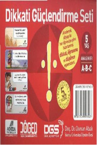 Dikkati Güçlendirme Seti - Anasınıfı - 5 Yaş