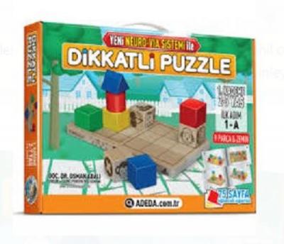 Dikkatli Puzzle 1.Kademe 2 - 7 Yaş - Yeni Neuro Via Sistemi İle