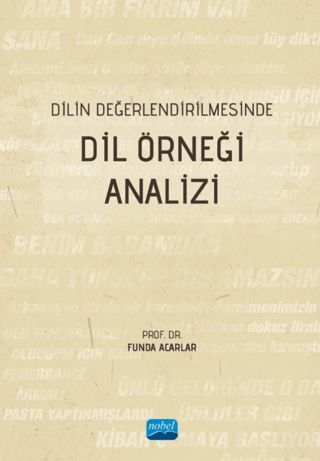 Dilin Değerlendirilmesinde Dil Örneği Analizi