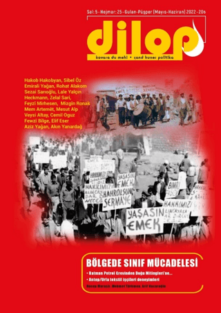 Dilop Dergisi Sayı: 25 Mayıs - Haziran 2022
