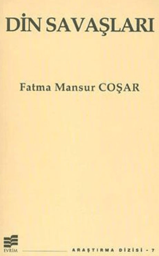 Din Savaşları Fatma Mansur Coşar