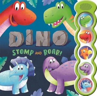 Dino Stomp and Roar! (Ciltli)