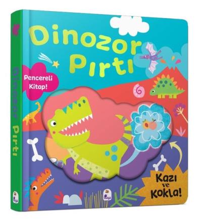 Dinozor Pırtı - Pencereli Kitap! Kazı ve Kokla! JJ Lachowich