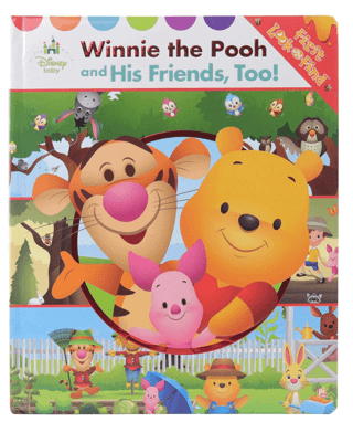 Disney Baby: First Look and Find- Winnie the Pooh and His Friends Too! (Ciltli)