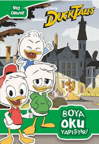 Disney Duck Tales - Boya Oku Yapıştır Kolektif