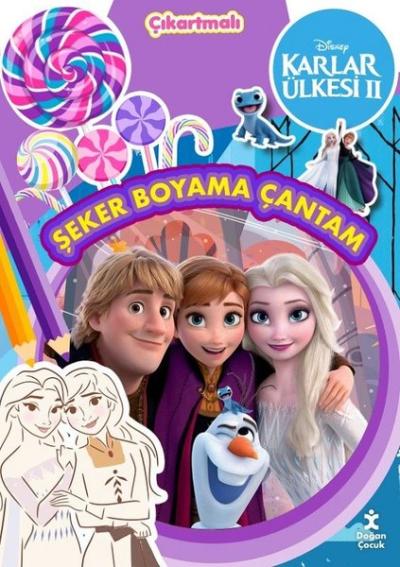 Disney Karlar Ülkesi 2 - Şeker Boyama Çantam - Çıkartmalı Kolektif