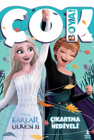Disney Karlar Ülkesi Çok Boya! Çıkartmalı Dev Boyama Kitabı