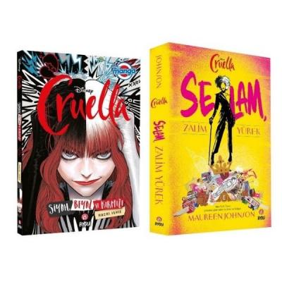 Disney Manga Cruella - Cruella Selam Zalim Yürek Seti - 2 Kitap Takım