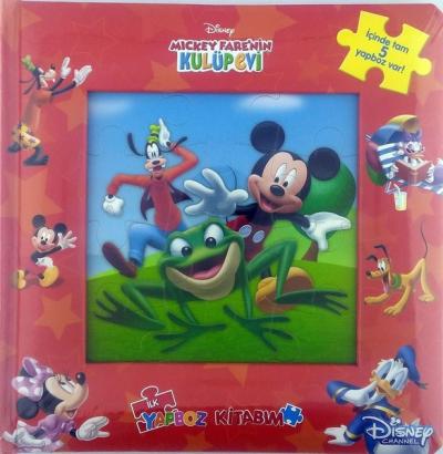 Disney Mickey Mouse-İlk Yapboz Kitabım (Ciltli)