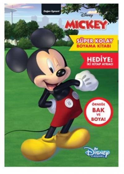 Disney Mickey Süper Kolay Boyama Kitabı Kolektif
