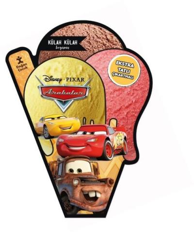 Disney Pixar Arabalar - Külah Külah Boyama