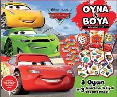 Disney Pixar Arabalar - Oyna & Boya - Kutulu Set Kolektif