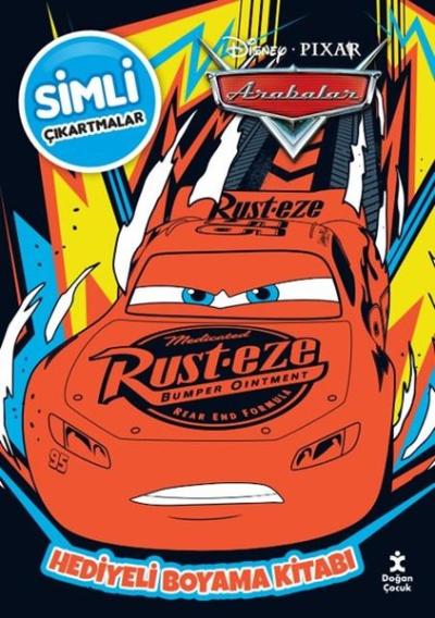 Disney Pixar Arabalar - Simli ve Hediyeli Boyama Kitabı