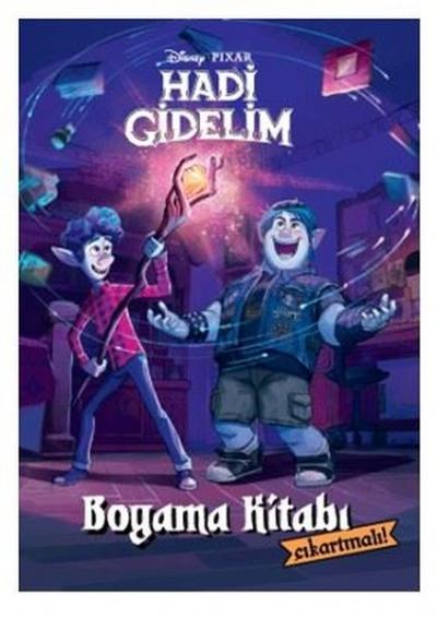 Disney Pixar Hadi Gidelim Çıkartmalı Boyama Kitabı Kolektif