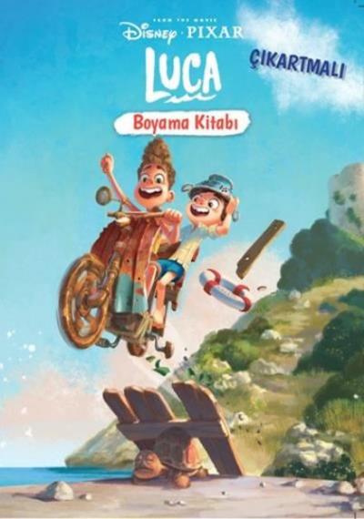 Disney Pixar Luca Çıkartmalı Boyama Kitabı Kolektif