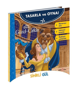 Disney Prenses - Tasarla ve Oyna! Güzel ve Çirkin - Sihirli Gül Kolekt