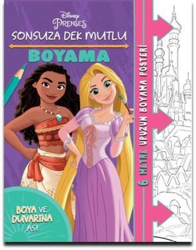 Disney Prenses Sonsuza Dek Mutlu Boyama