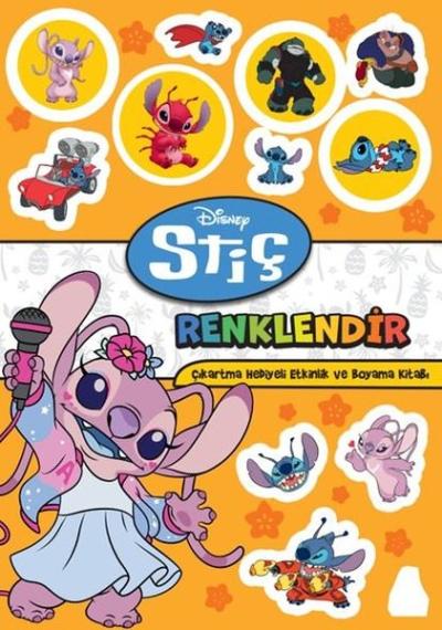 Disney Stiç - Renklendir Boyama Kitabı