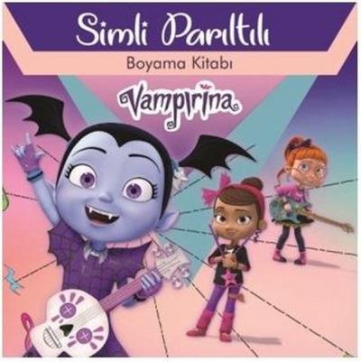 Vampirina - Simli Parıltılı Boyama Kitabı Kolektif