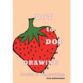 Dot to Dot Drawing Fruits Vegetables