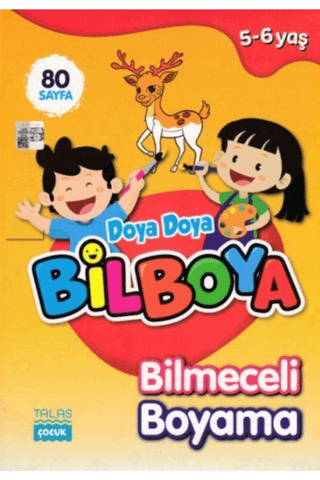 Doya Doya Bil Boya Bilmeceli Boyama (5-6 Yaş)