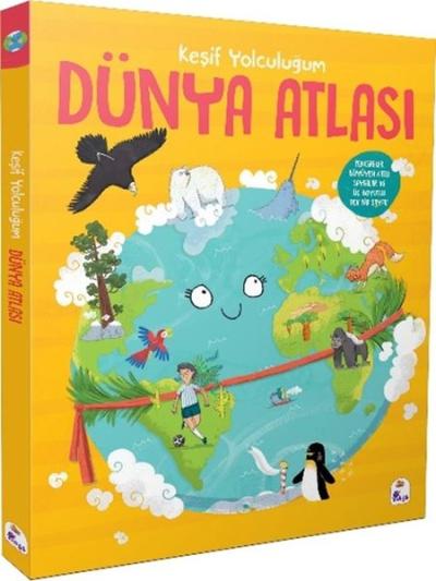 Dünya Atlası - Keşif Yolculuğum (Ciltli)