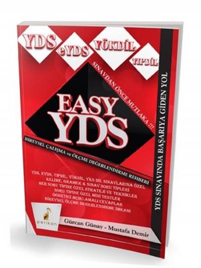 Easy YDS Bireysel Çalışma ve Ölçme Değerlendirme Rehberi Gürcan Günay