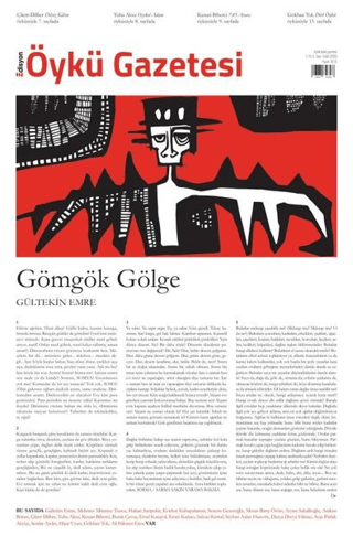 Edisyon Öykü Gazetesi Sayı: 5 Eylül 2020